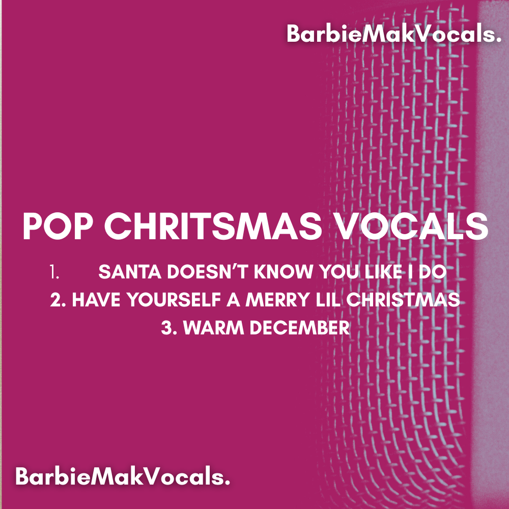 Best Pop Christmas Cover Vocal Bundle 1